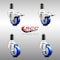 Service Caster 3 Inch 316SS Blue Poly Swivel 1-3/8 Inch Expanding Stem Caster Lock Brake, 2PK SS316TTLEX20S314-PPUB-BLUE-2-S-2-138 - alternate 4